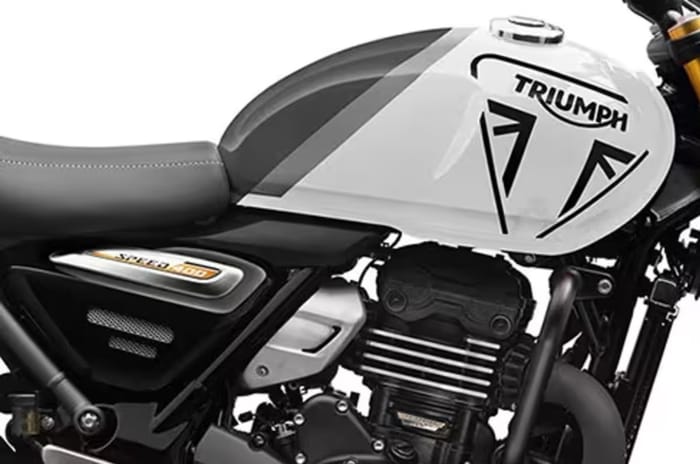 Triumph Speed 400 tank